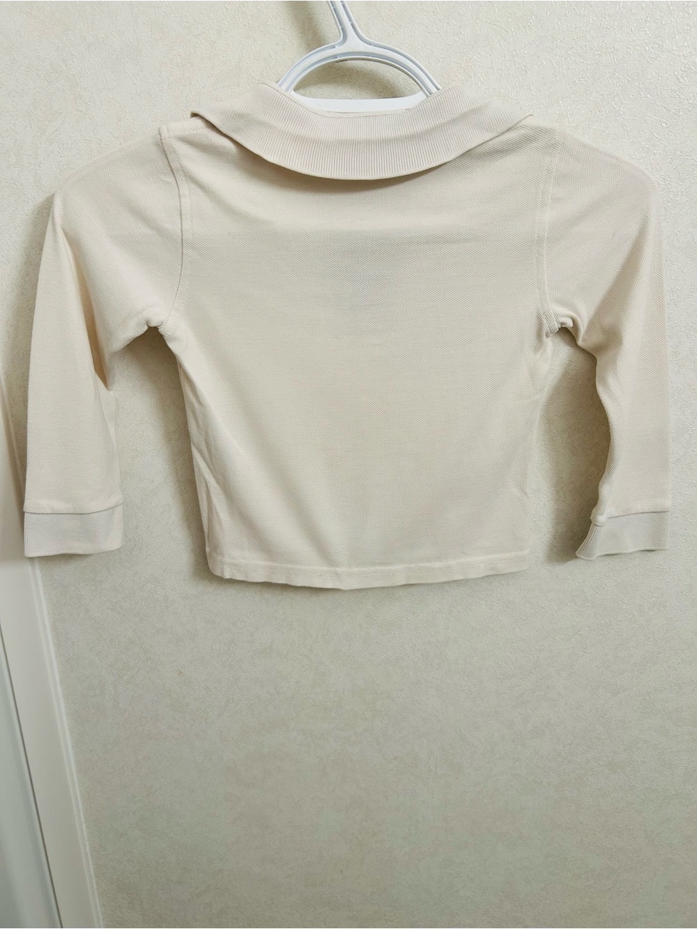 Burberry Kids Long Sleeve Polo Shirt - Picture 3 of 5